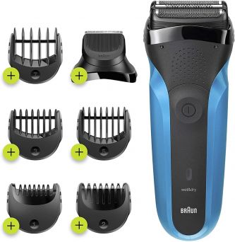 Braun Shaver 310BT, Series 3 Shave and Style Rechargeable Wet and Dry Electric Shaver