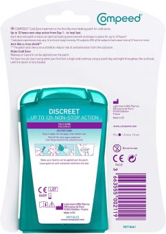 Compeed Cold Sore Patch 15'S COCPZ700