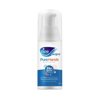 Fine Guard Pure Hands Sanitizer Foam 50Ml