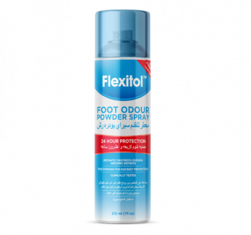 Flexitol Foot Odour Powder Spray 210ml