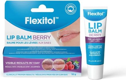 Flexitol Lip Balm Berry 10gr