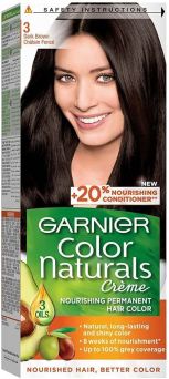 Garnier Color Naturals 3 Dark Brown Haircolor