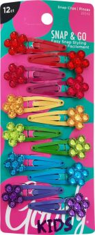 Goody Kids Snap Clips 12Ct 1942257/3000123