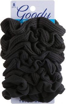 Goody Ouchless Scrunchie Black 8'S 19442359