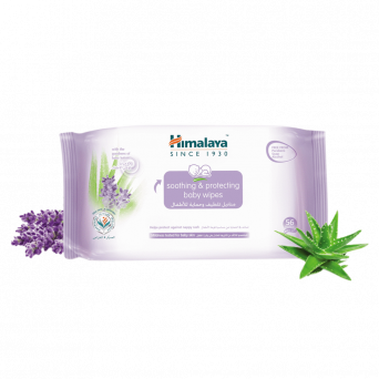Himalaya Baby Wipes Soothing & Protecting Wipes 56'S