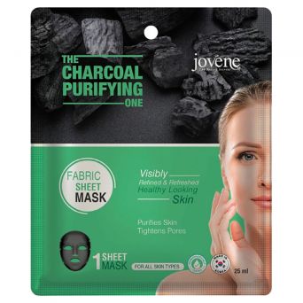 Jovene Charcoal Purifying Fabric Sheet Mask 1'S