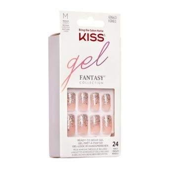 Kiss Gel Fantasy Collection Medium Length Kgn01C