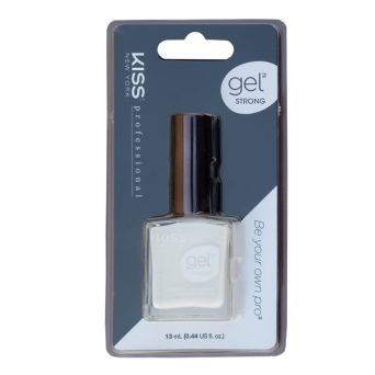 Kiss Gel Strong Nail Polish French White Knpc032E