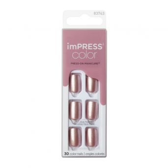 Kiss Impress Color Nails Paralyzed Pink Kimc004C