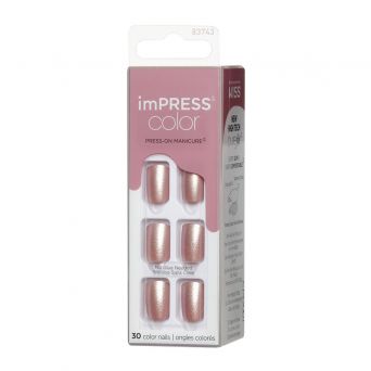 Kiss Impress Color Nails Paralyzed Pink Kimc004C