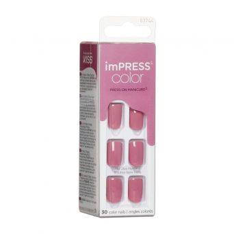 Kiss Impress Color Nails Petal Pink Kimc005C