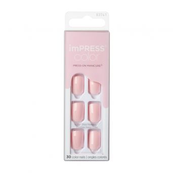 Kiss Impress Color Nails Pick Me Pink Kimc002C