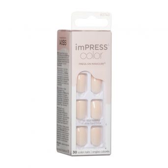 Kiss Impress Color Nails Point Pink Kimc001C