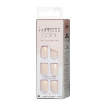 Kiss Impress Color Nails Point Pink Kimc001C