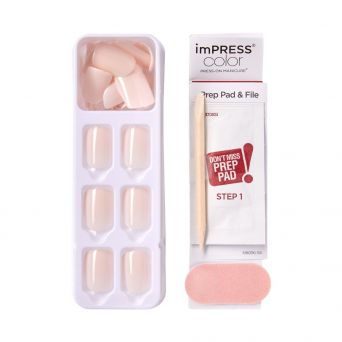 Kiss Impress Color Nails Point Pink Kimc001C