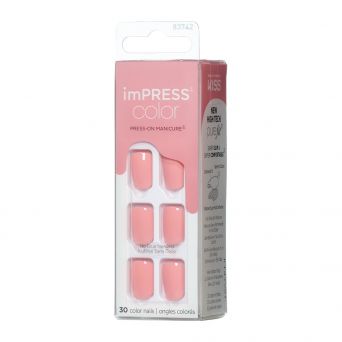 Kiss Impress Color Nails Pretty Pink Kimc003C