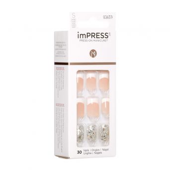 Kiss Impress Short Nails Kim008C Time Slip