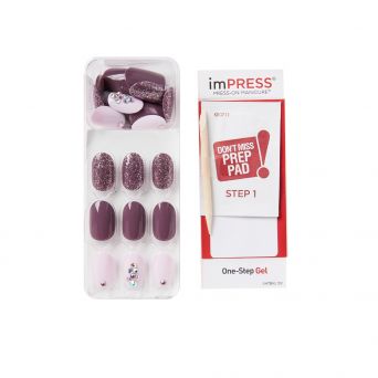 Kiss Impress Short Nails Kim017C Reset