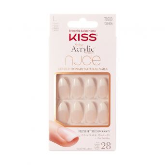 Kiss Salon Acrylic Nude Nails Kan06C