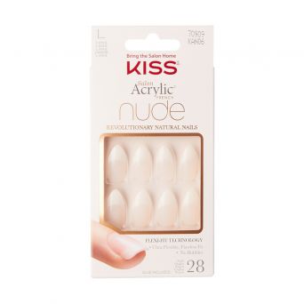 Kiss Salon Acrylic Nude Nails Kan06C