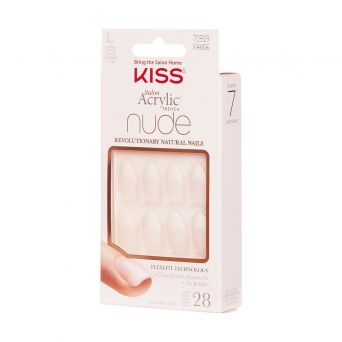 Kiss Salon Acrylic Nude Nails Kan06C