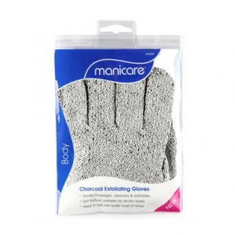 Manicare Charcoal Exfoliating Gloves