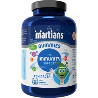 Martians For Immunity Support With Echinacea Gummies 60's