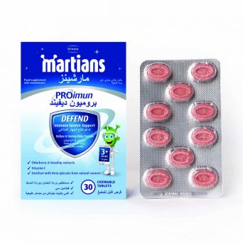 024.1025654 Martians Proimun Defend Chewable Tablet 30's