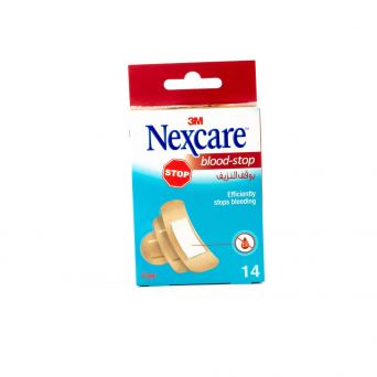 Nexcare Blood-Stop Bandages, Assorted, Bs-14, 14's