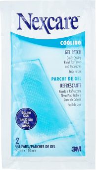 Nexcare Cooling Gel Patch, 50 x 110 mm, 2's