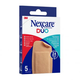 Nexcare Duo Plaster Maxi, 51 mm X 102 mm, 5's