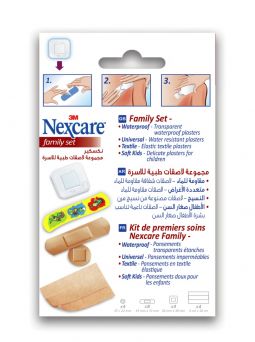 Nexcare Family Pack, Assorted, FS-20, 20's