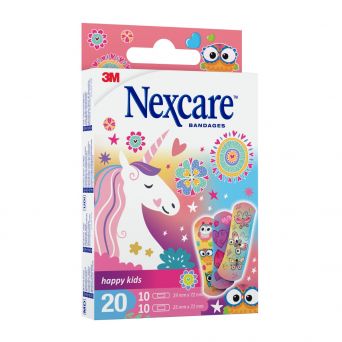 Nexcare Happy Kids Plasters Magic, Assorted, 20's