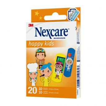 Nexcare Happy Kids Profes, Assorted, N0920PR, 20's