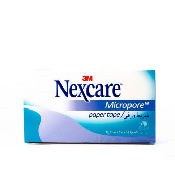 Nexcare Micropore Paper Tape 12.5 mm X 5 m, 1 roll