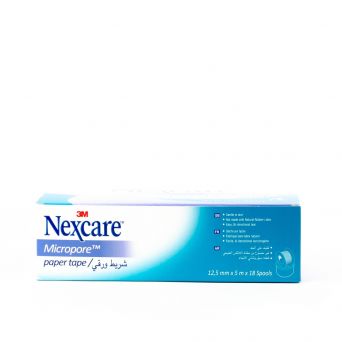 Nexcare Micropore Paper Tape 12.5 mm X 5 m, 1 roll