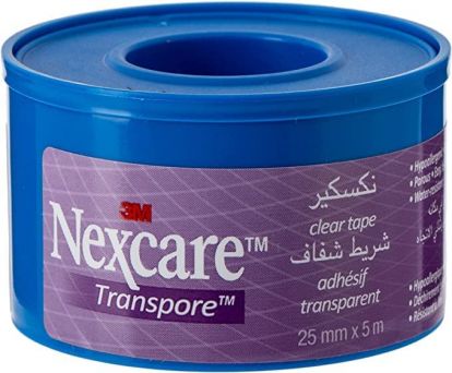Nexcare Transpore Clear Tape 25 mm X 5 m, 1 roll