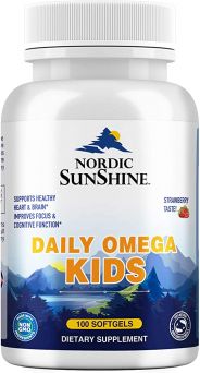 Nordic Sunshine Daily Omega Kids Softgel 100's