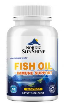 Nordic Sunshine Fish Oil + Immune Support Softgel 100's