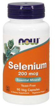 Now Selenium 200Mcg Vegetable Capsules 90'S
