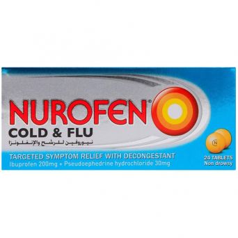 Nurofen Cold & Flu Tablet 24S