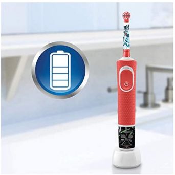 Oral-B D 100.414 2 Kids Electric Toothbrush Star Wars, with travel case special edition