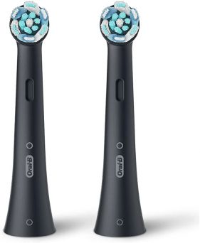 Oral-B iO Ultimate Clean Black Toothbrush Heads - Pack of 2