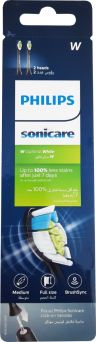 Philips Sonicare W Optimal White Brush Head 2'S Black Hx6062/96