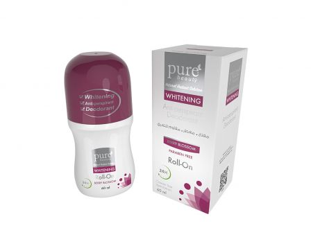 Pure Beauty Whitening Deodorant Roll-On Berry Blossom 60 ml