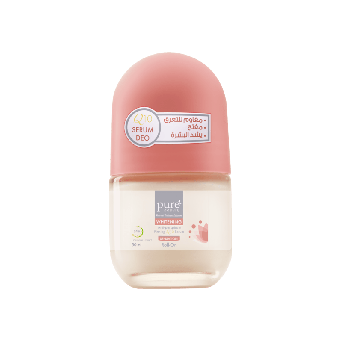 Pure Beauty Whitening Deodorant Firming Roll-On Q10 Serum Sensation 50 ml