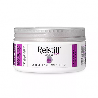 Reistill Nutritive Deep Hair Mask 300 ml for curly hair with silk protein – nourishing treatment jar product image