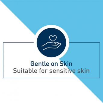 Gentle exfoliating cleanser for bumpy skin