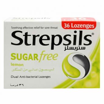 Strepsils Sugar Free Lemon 36's