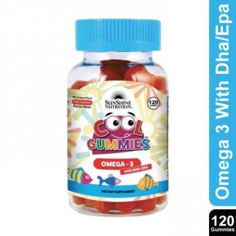 Sunshine Nutrition Cool Gummies Omega-3 With Dha-Epa 120'S